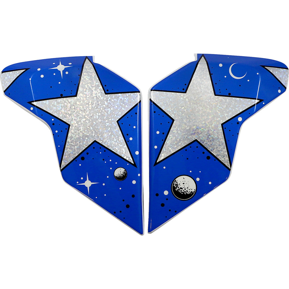 Icon Airflite Helmet Side Plates - SF Glory