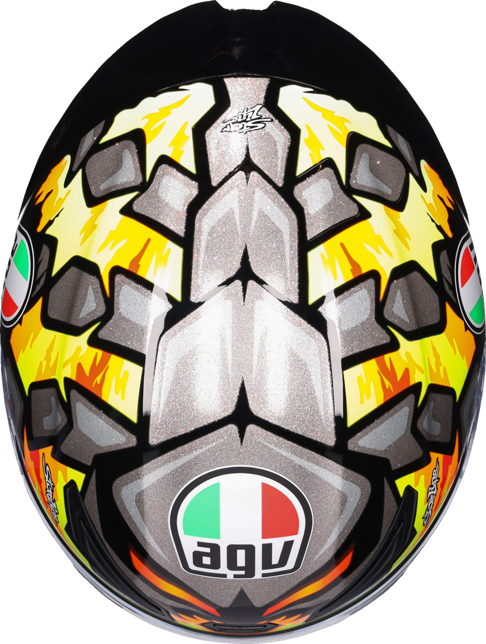 agv elements helmet Pista GP RR Intrepido Matte Carbon/Black/Red S with a thickness of up to 5 mm AGV Helmets - RevZilla
