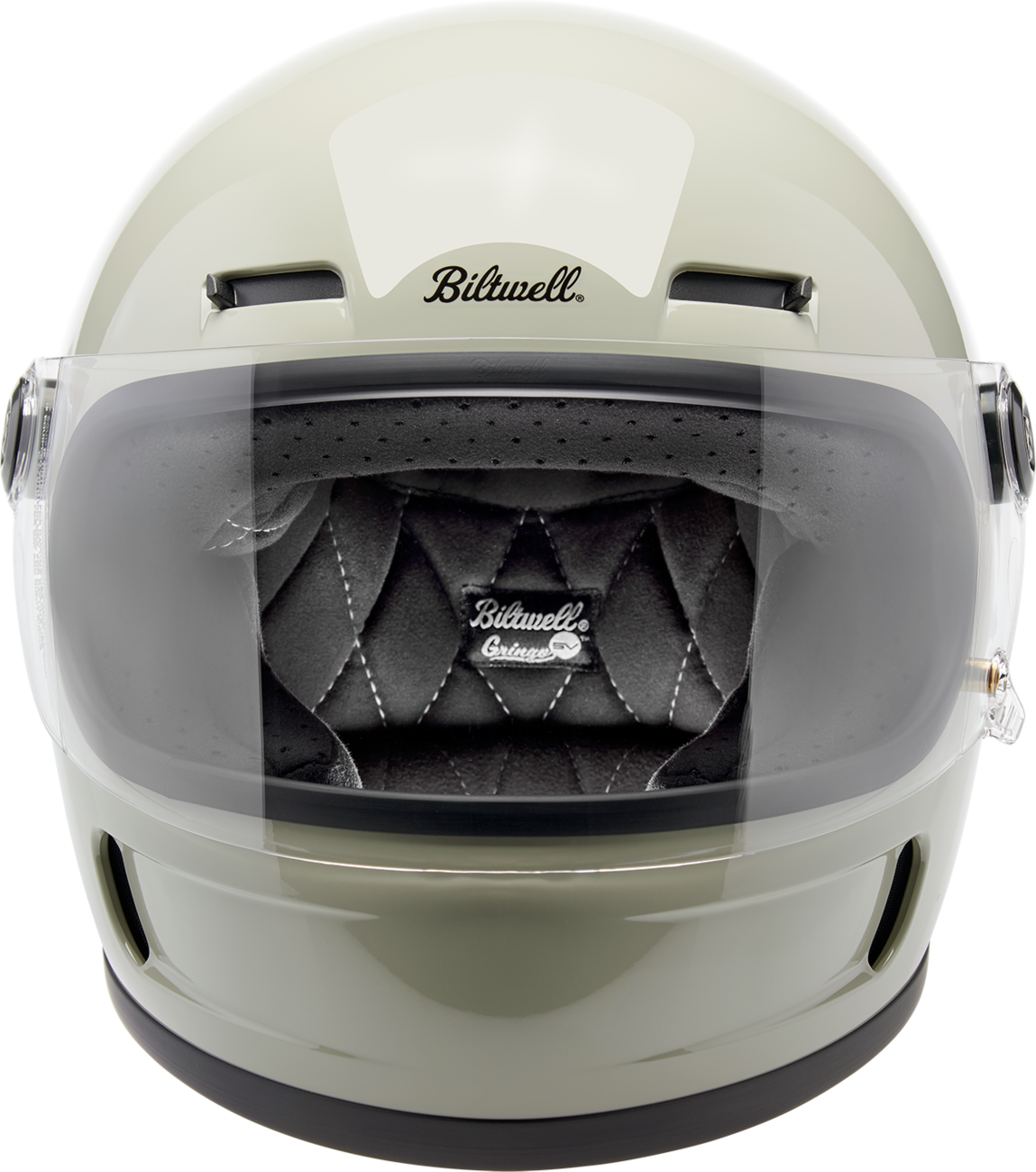Biltwell Gringo SV Helmet - Gloss Chalk Gray– ExtremeSupply.com