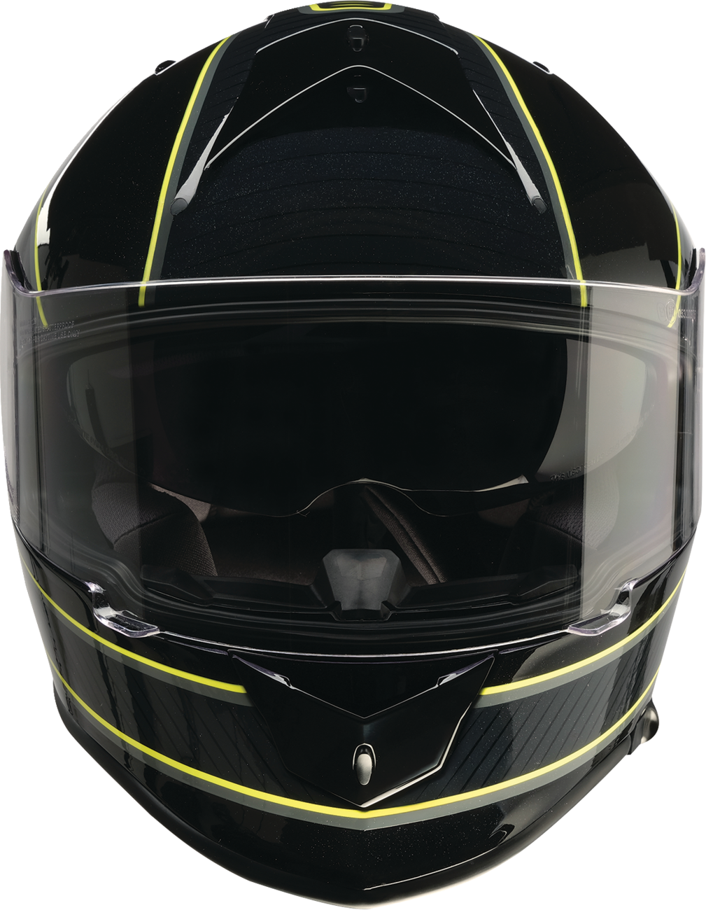 Z1R Warrant Amplify Helmet - Black/Hi-Viz