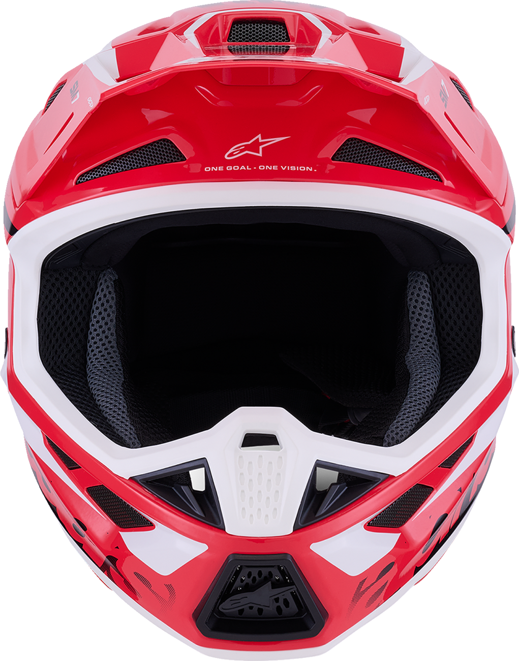 Alpinestars SM7 Deed Helmet Gloss Red/Black/White