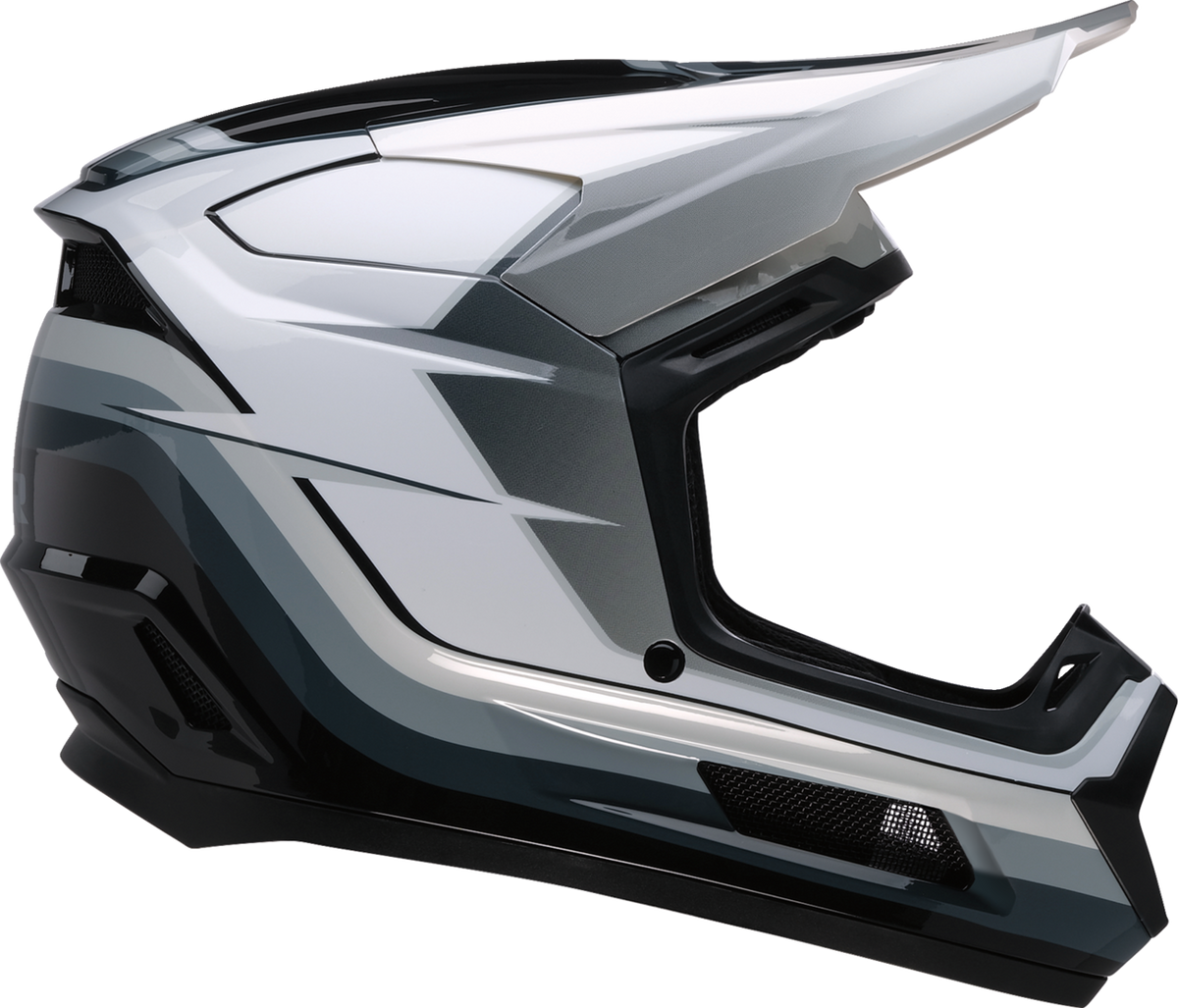 Z1R Youth Dirt Maxx Vortex Helmet - Black/White/Gray