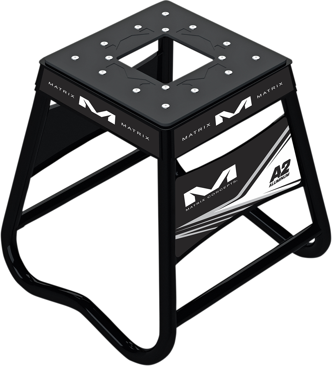Matrix A2 Stand - Aluminum - Black/White