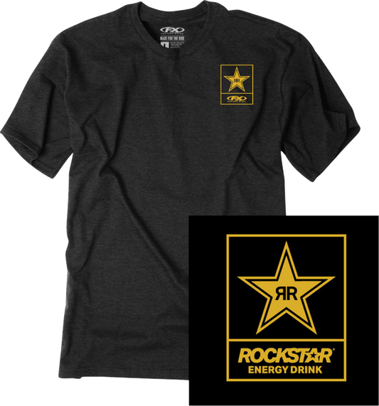 Facotry Effex Rockstar Lockup T-Shirt - Black
