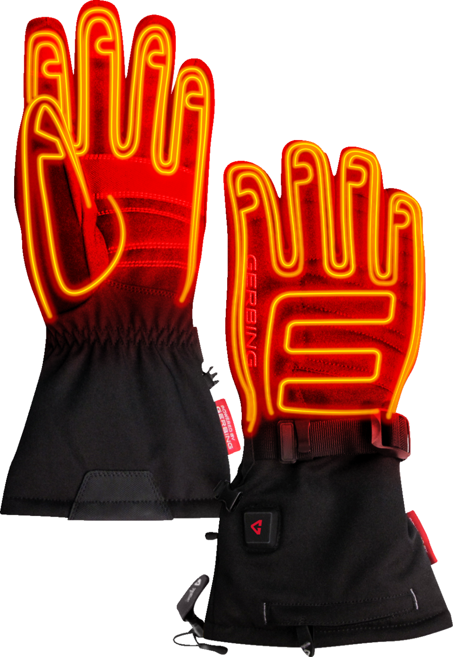 7 V S7 Battery Heated Gloves - Black