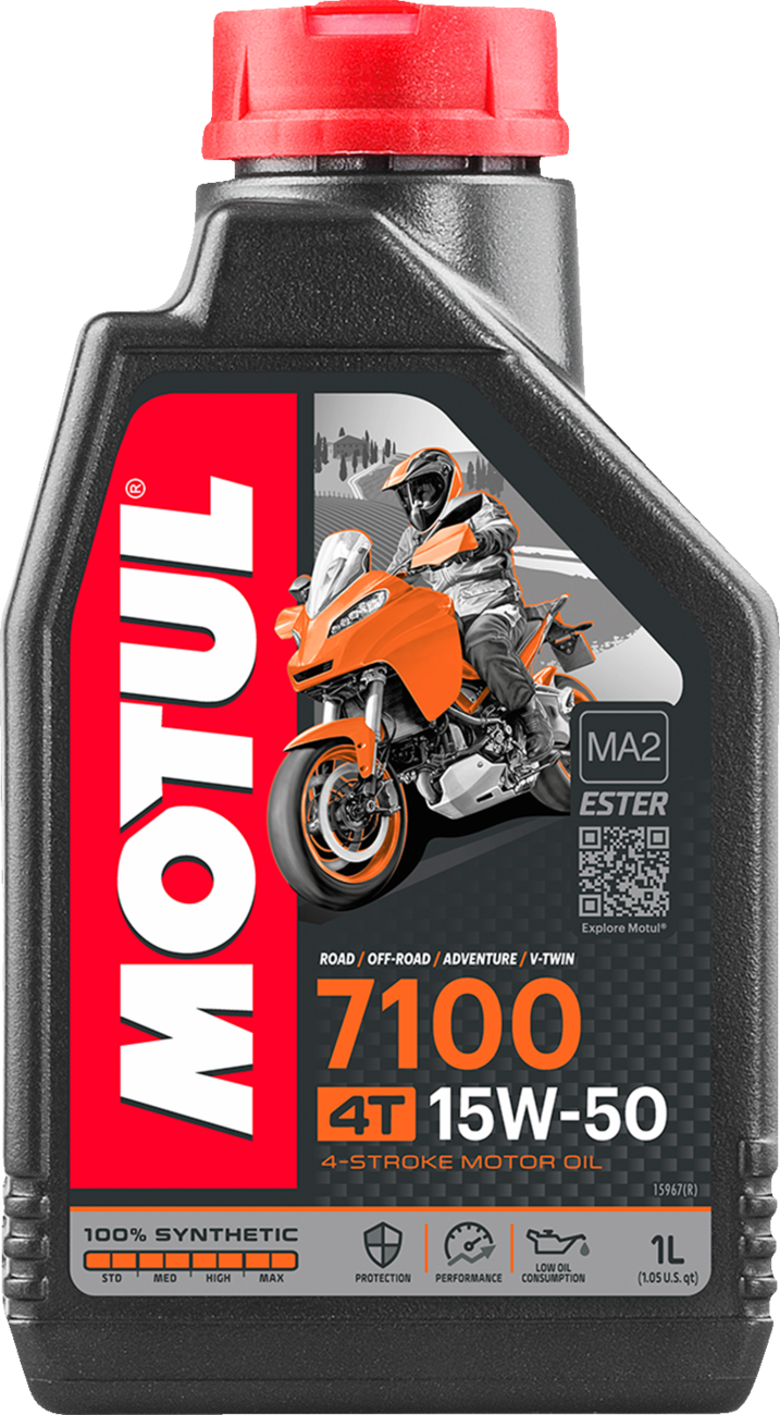 Motul 7100 4T Synthetic Oil - 1 Liter - 1 Liter