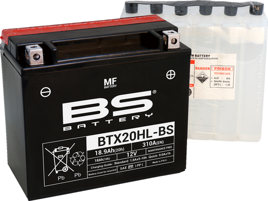 BS Battery - BTX20HL-BS (YTX)