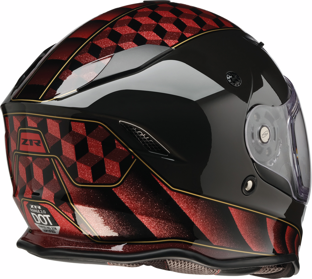 Z1R Nemesis Thunderbird Helmet - Red