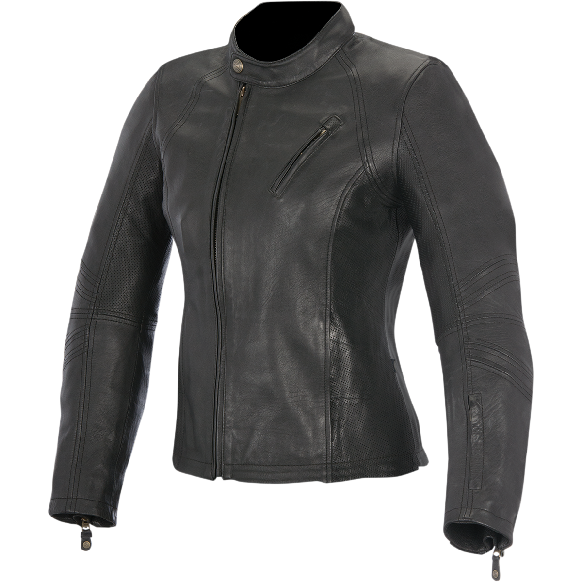 Alpinestars Womens Stella Oscar Shelly Leather Jacket - Black