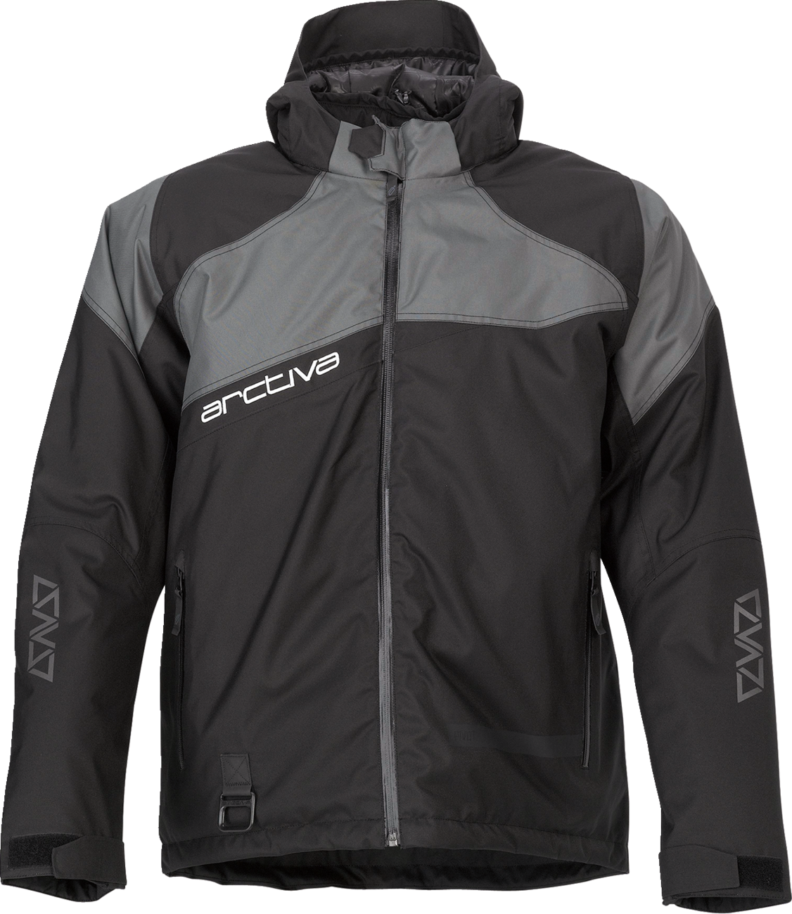 Arctiva Pivot 5 Hooded Jacket - Black/Gray