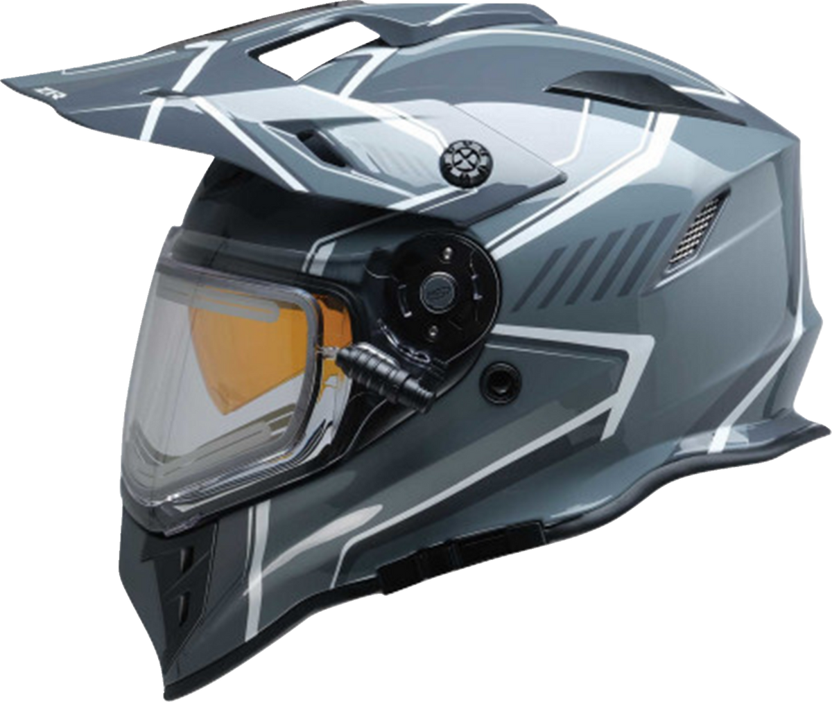 Z1R Range 2.0 Snow Rotor Helmet - Gray/White