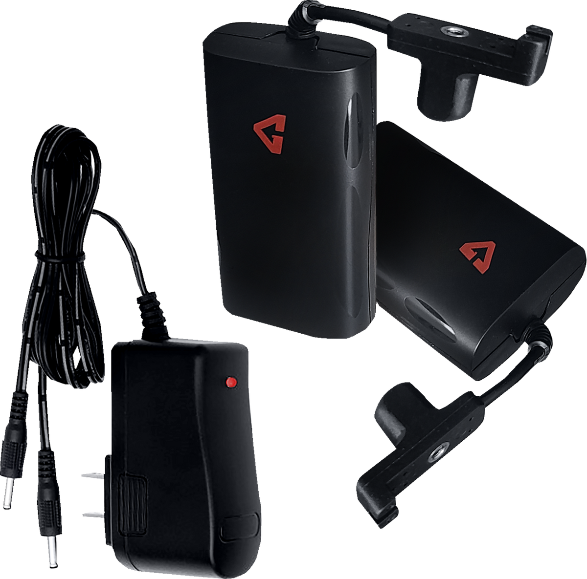 7 V Hard Knuckle Battery Heated Gloves - Black