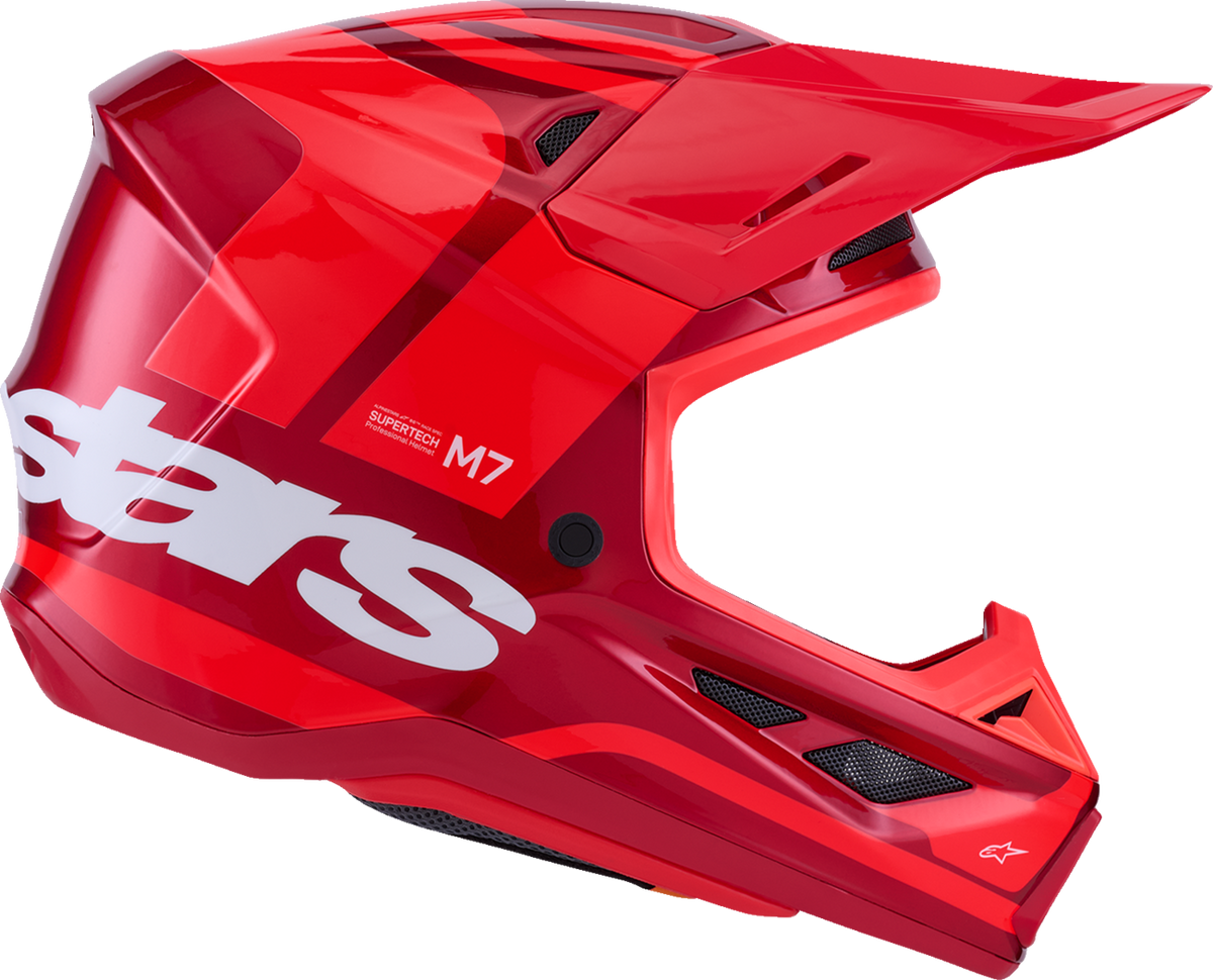 Alpinestars SM7 Core Helmet Gloss Red