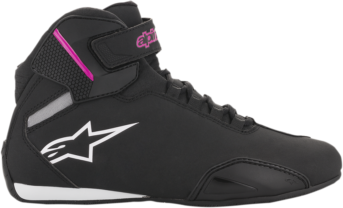 Alpinestars Womens Sektor Shoes Black/Pink