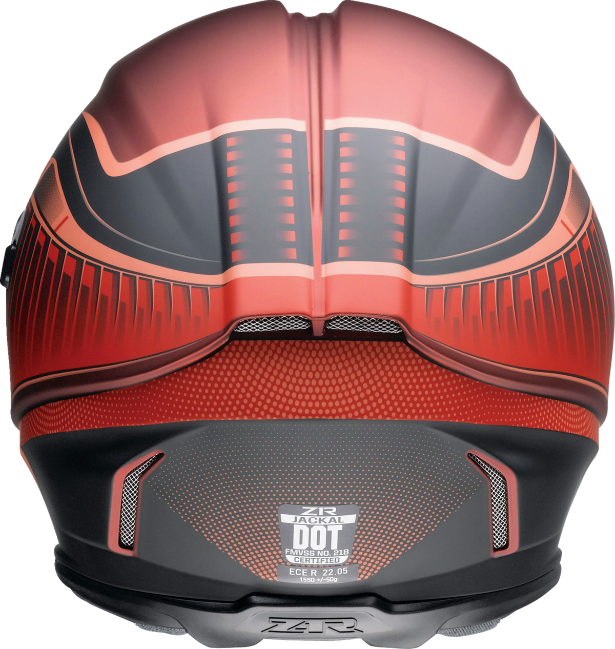 Z1R Jackal Dark Matter Helmet - Red