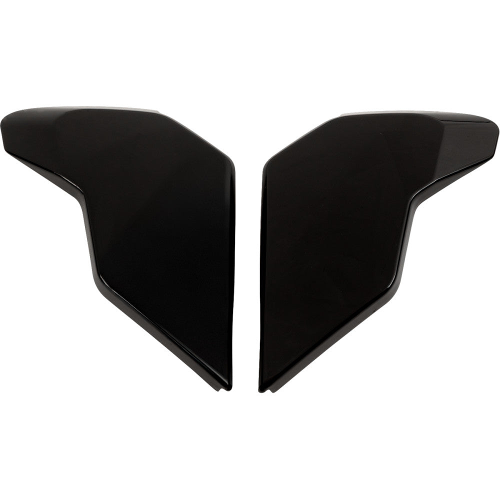 Icon Ultraflite Helmet Side Plates - Gloss Black