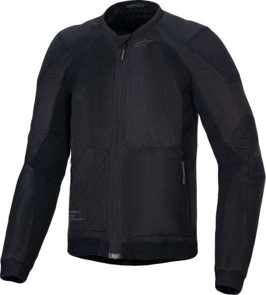 Alpinestars Troop-Air Jacket - Black/Black