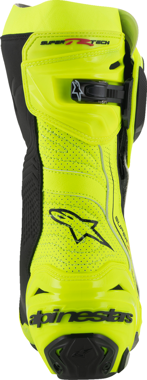 Alpinestars Supertech R Vented Boots Fluorescent Yellow/Black