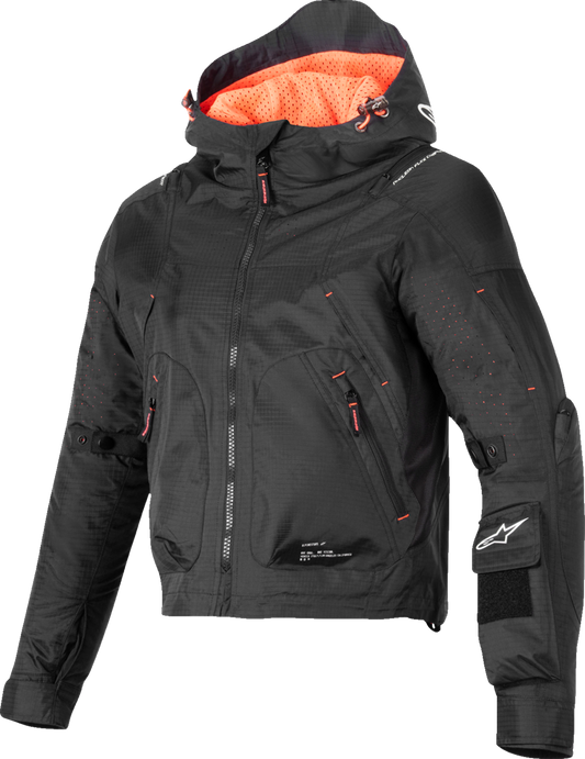 Alpinestars Womens Molly Air Jacket - Black/Coral Fluo