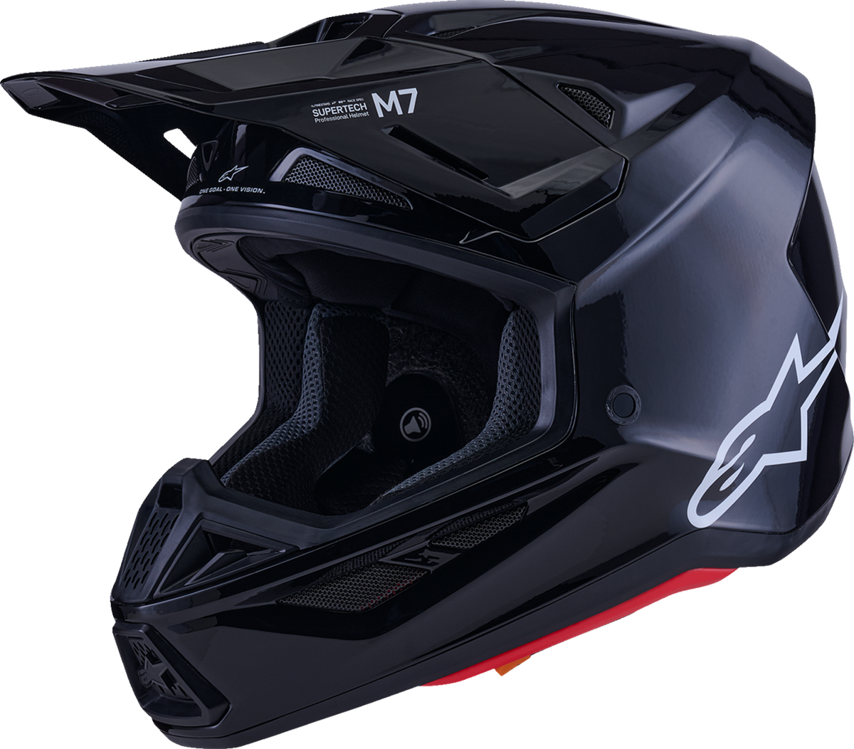 Alpinestars SM7 Helmet - Gloss Black