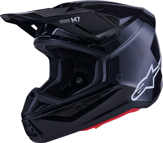 Alpinestars SM7 Helmet - Gloss Black