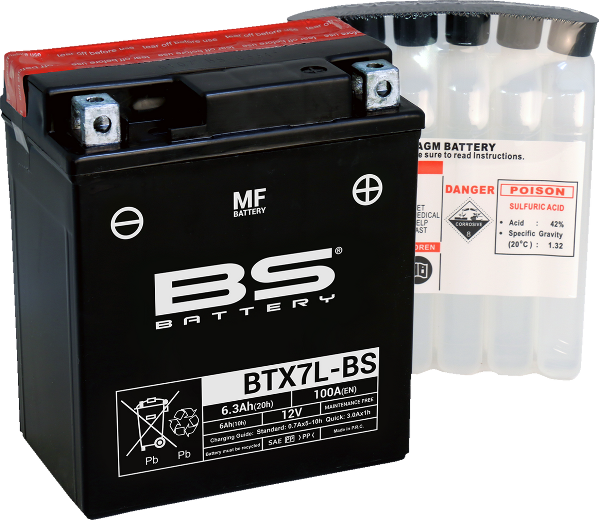 BS Battery - BTX7L-BS (YTX)