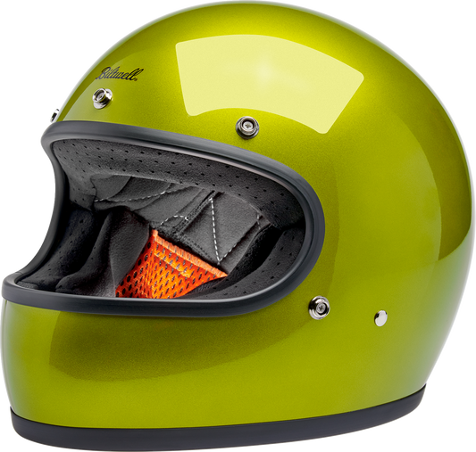 Biltwell Gringo Helmet - Metallic Lime - XL