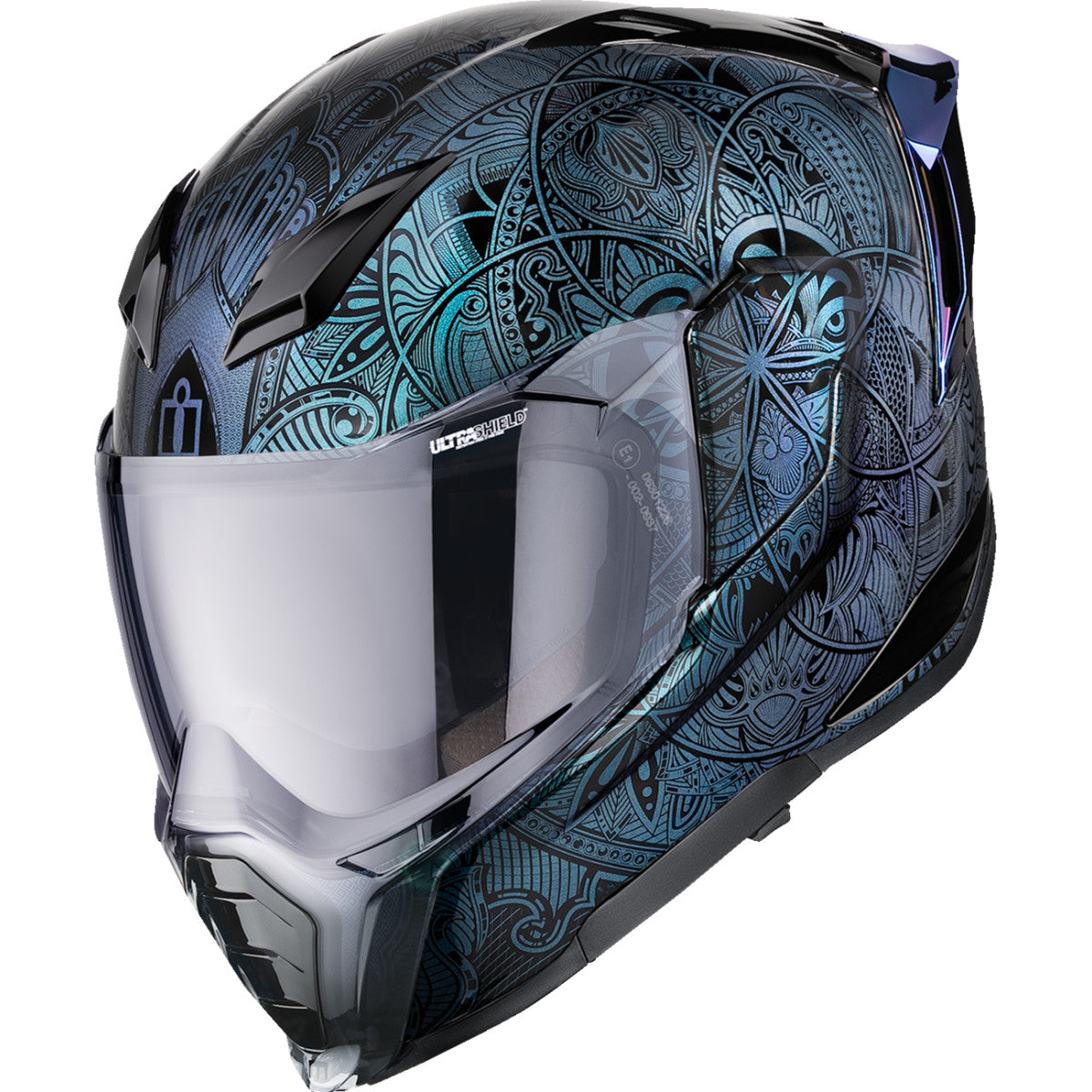 Icon Ultraflite Opal Mandala MIPS Helmet - Blue