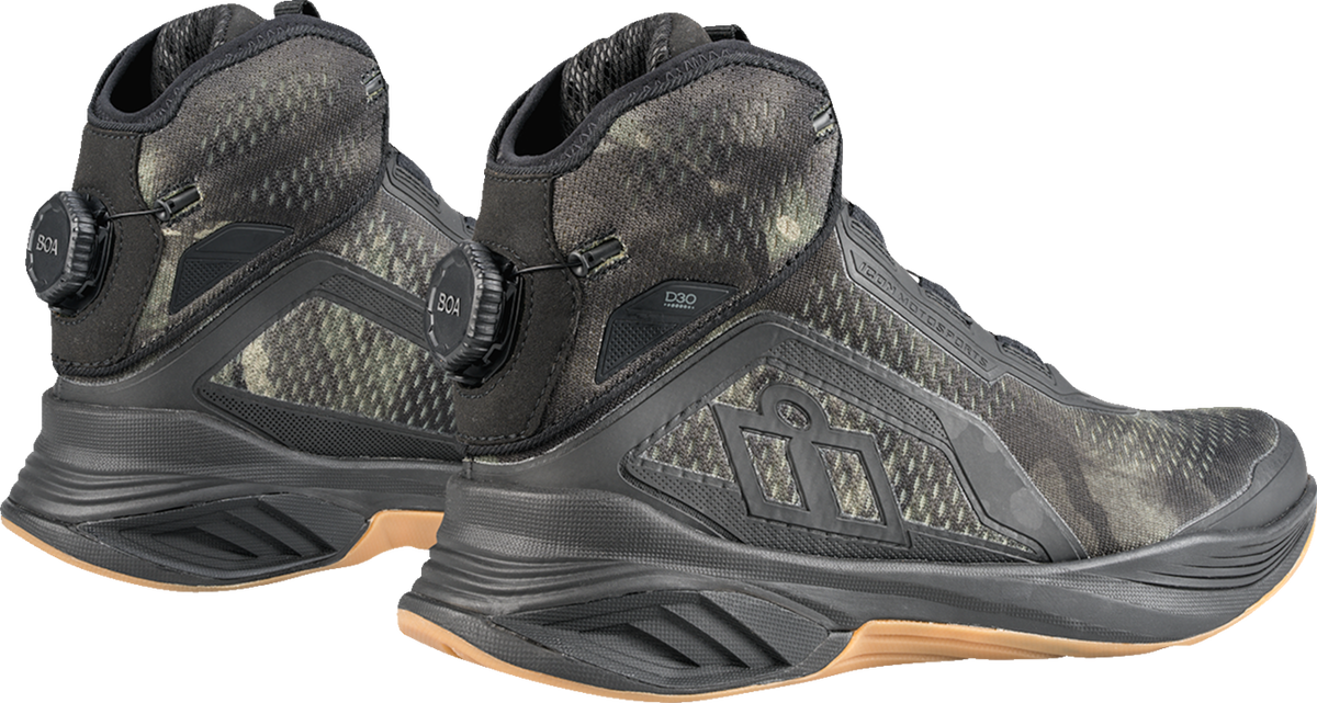 Icon Hooligan AF Boots - Gray Camo