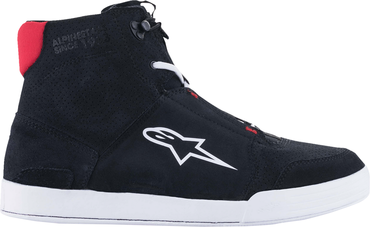 Alpinestars Chrome Shoes Black/White/Red
