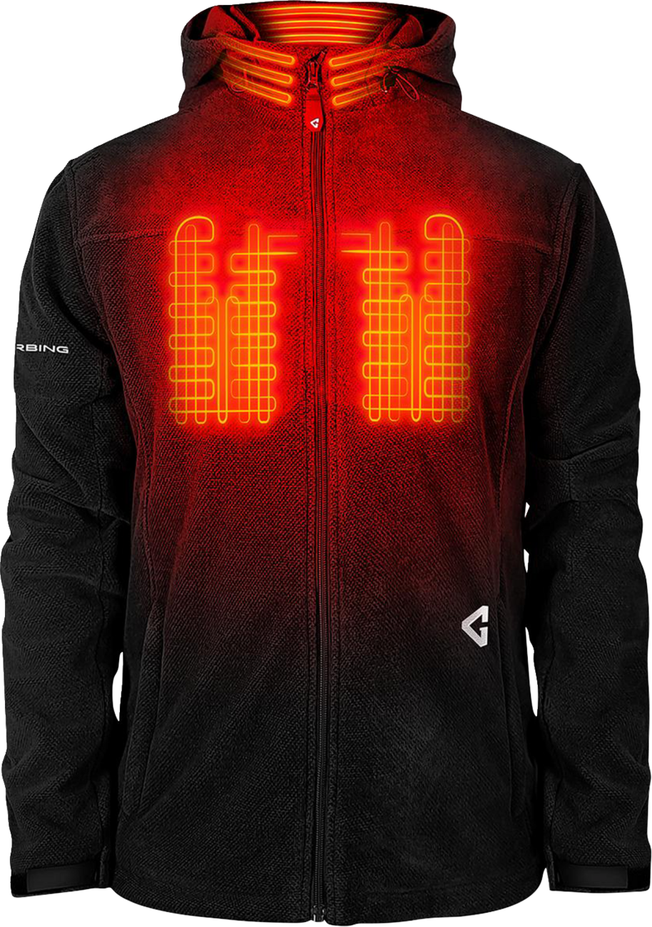7V Thermite Fleece Heated Jacket 2.0 - Black