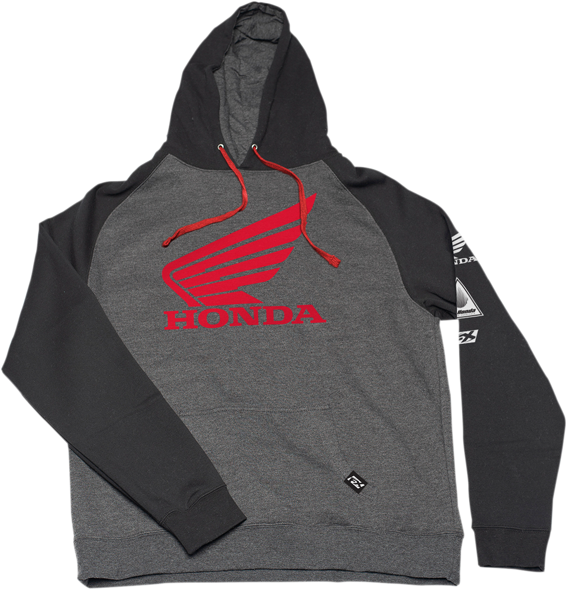 Facotry Effex Honda Wing Hoodie - Black/Charcoal