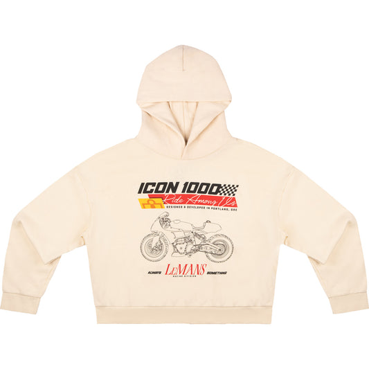 Icon Womens Always Something Hoodie - Ivory