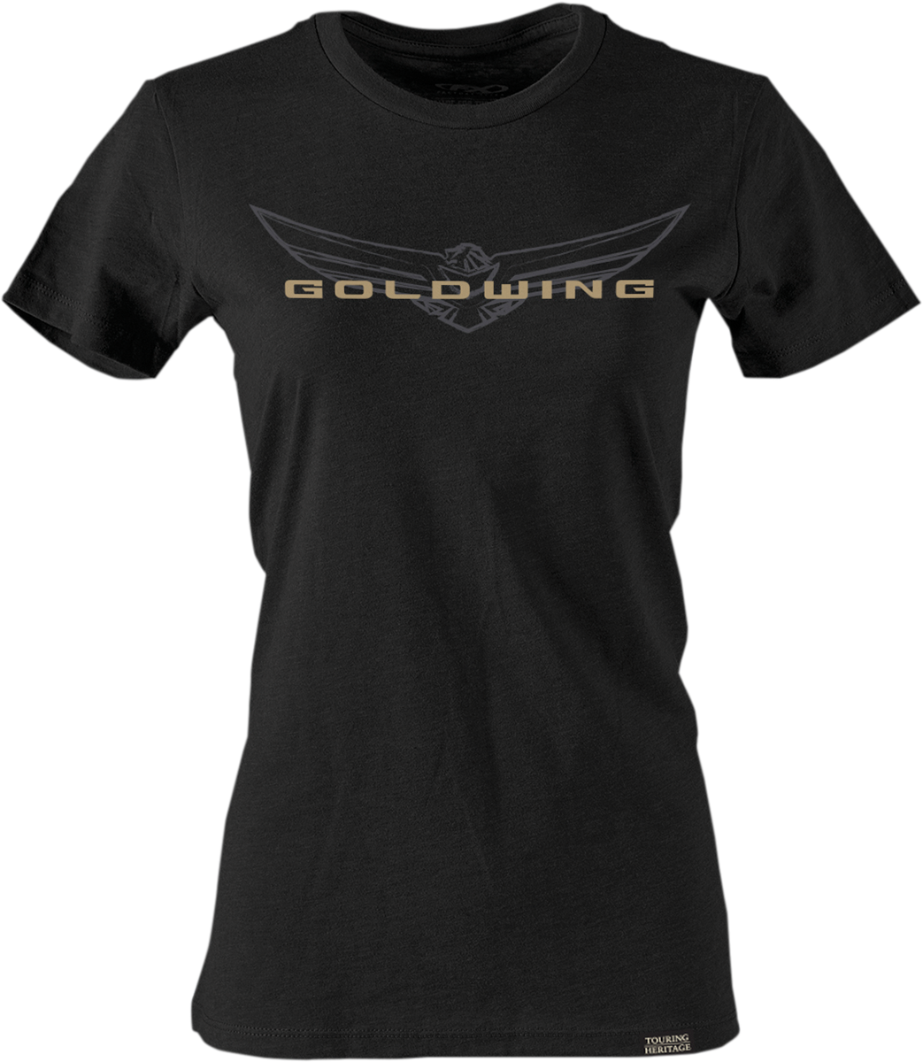 Facotry Effex Womens Goldwing Sketched T-Shirt - Black