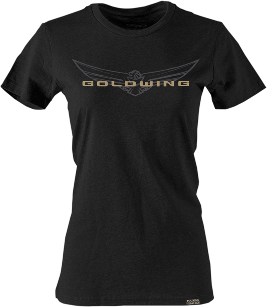 Facotry Effex Womens Goldwing Sketched T-Shirt - Black