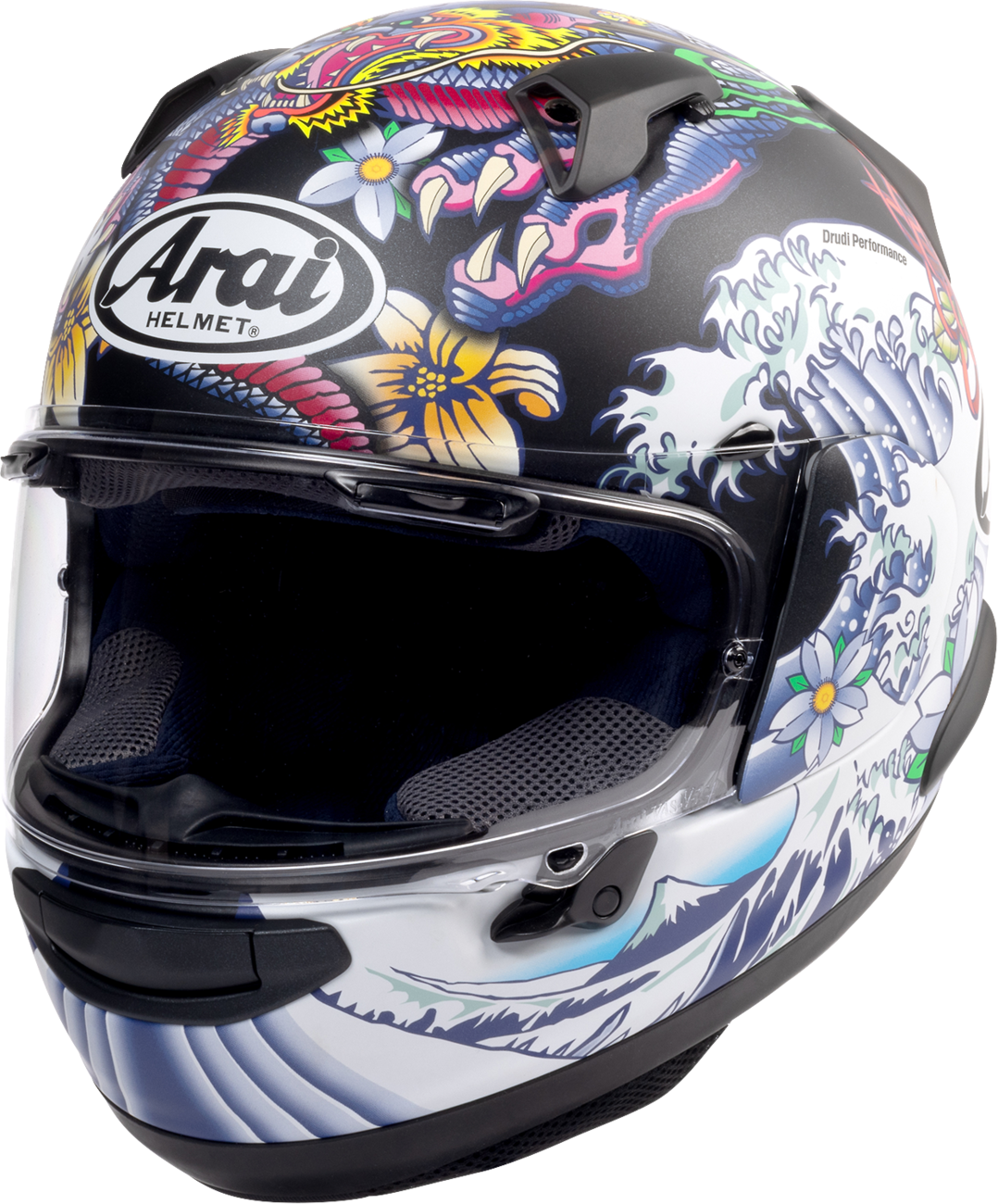 Arai Quantum-X Oriental Helmet - Black Frost