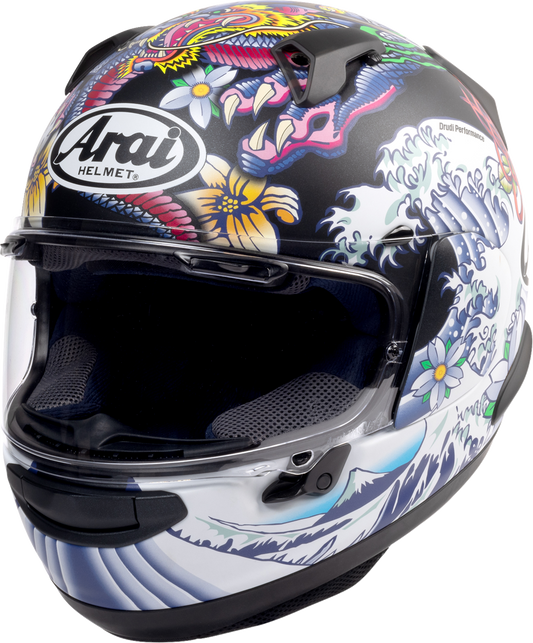 Arai Quantum-X Oriental Helmet - Black Frost
