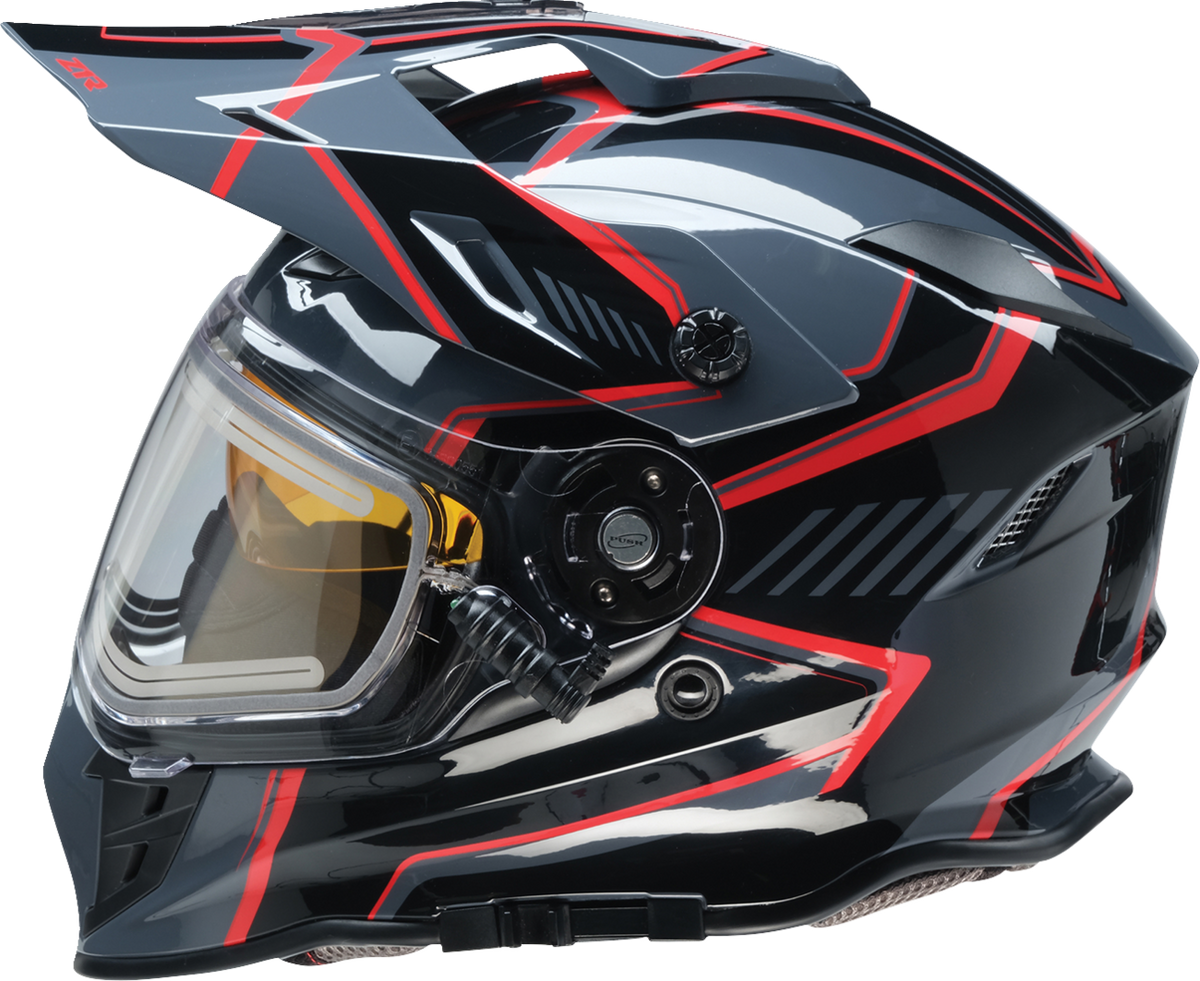 Z1R Range 2.0 Snow Rotor Helmet - Black/Red