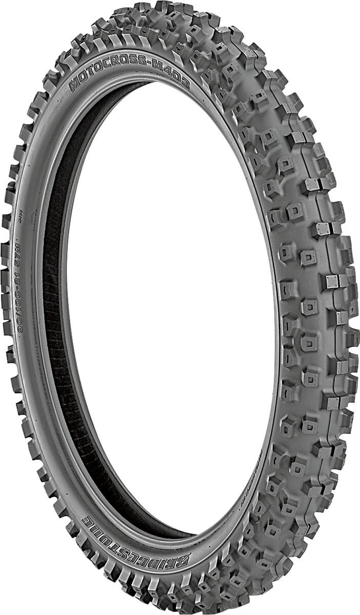 Bridgestone M403 Front Tire - 70/100-17 - 40M