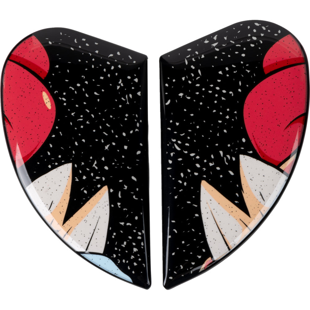 Icon Airform Helmet Side Plates - 9 Lives Blue