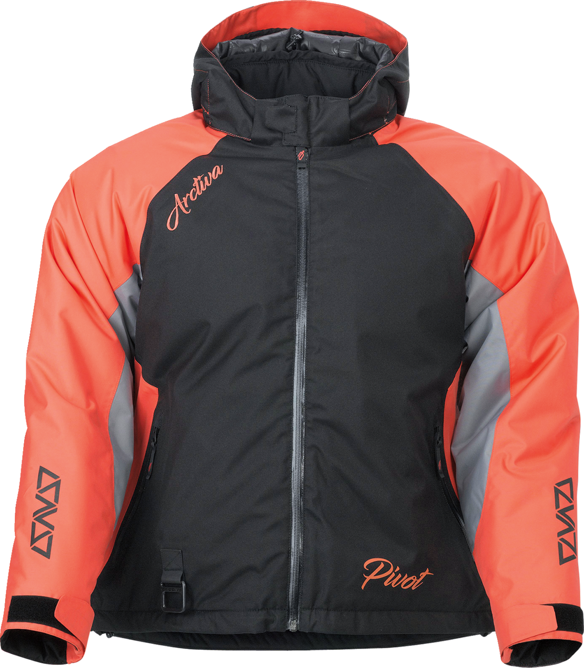 Arctiva Womens Pivot 5 Hooded Jacket - Coral