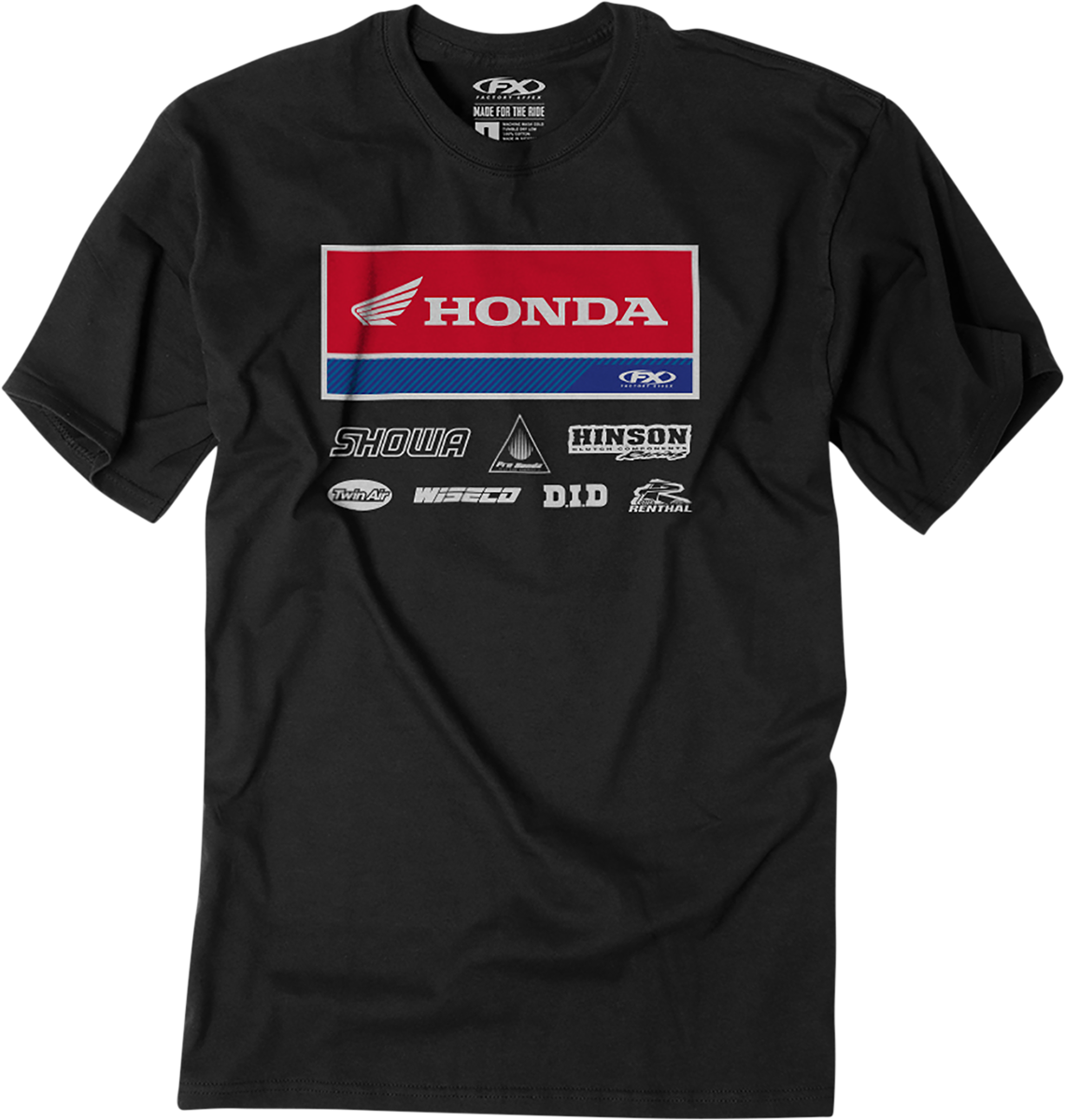 Facotry Effex Honda 21 Racewear T-Shirt - Black