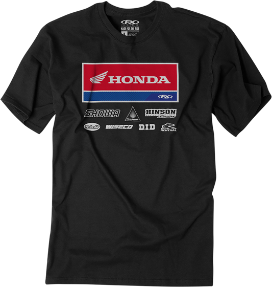 Facotry Effex Honda 21 Racewear T-Shirt - Black