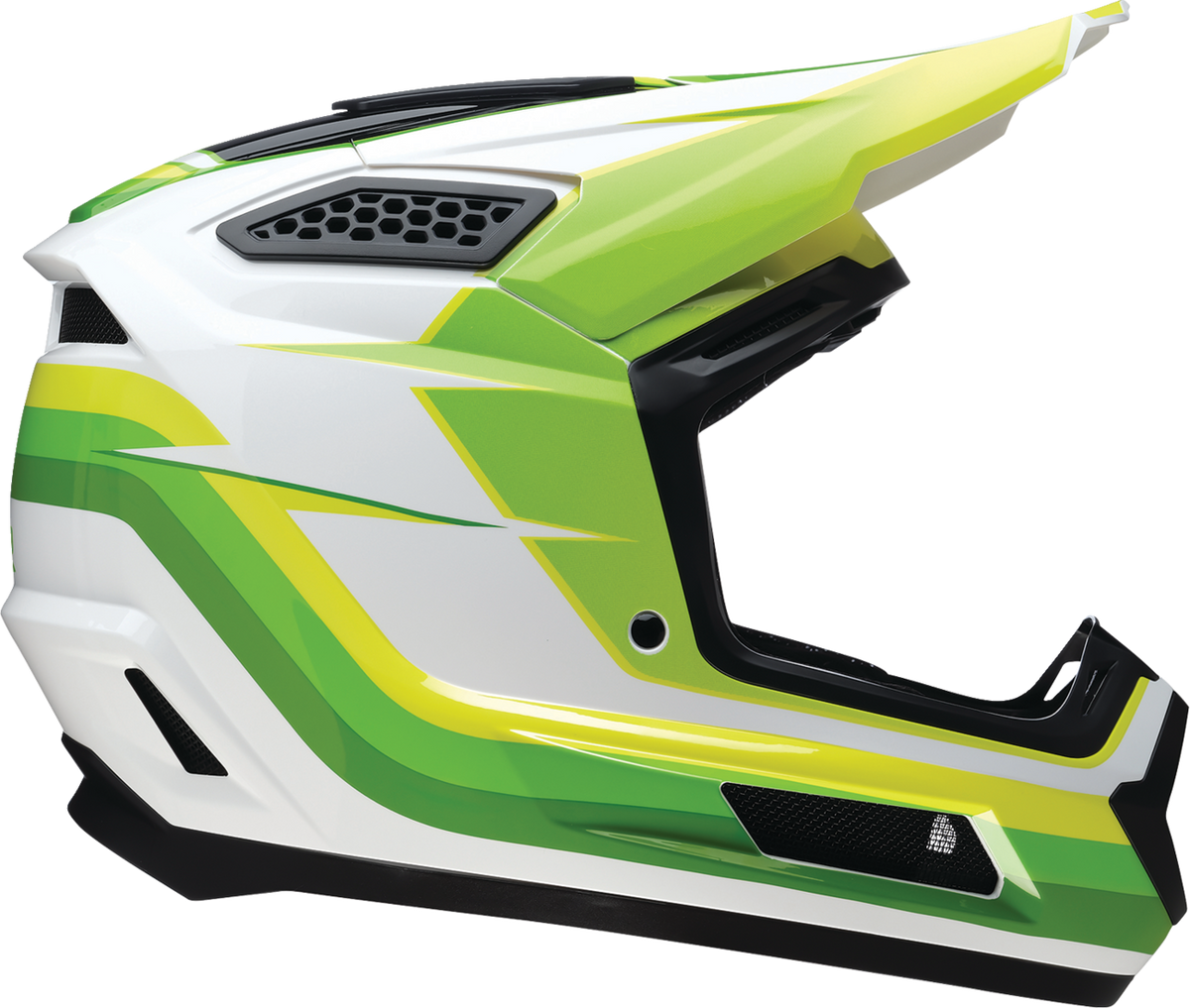 Z1R Dirt Maxx Vortex Helmet - White/Green