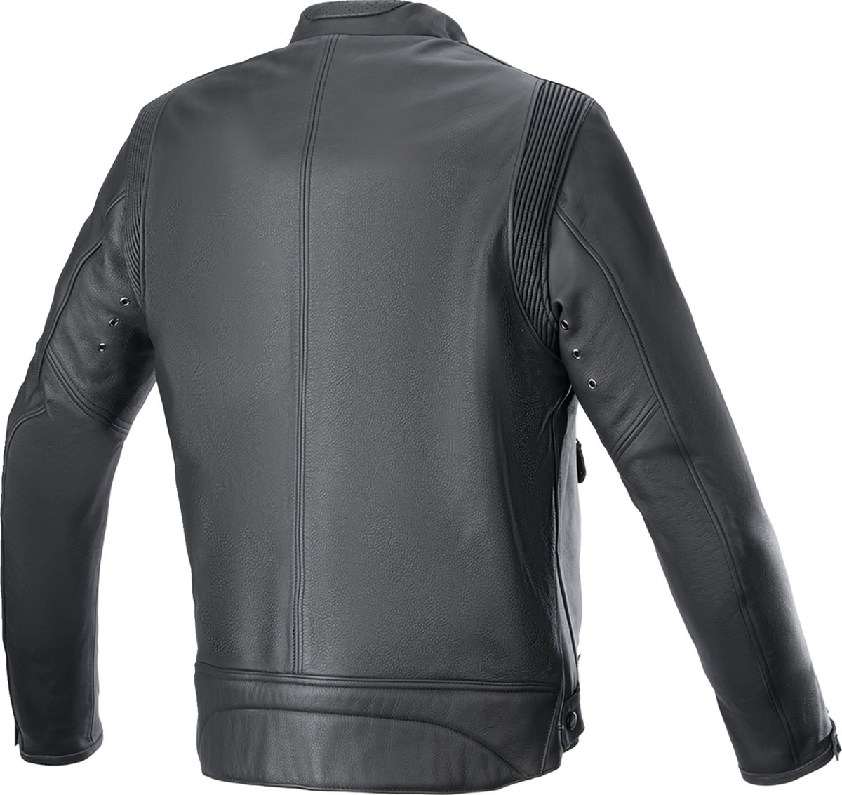 Alpinestars Dyno Leather Jacket Black/Ruby Red/Ecru