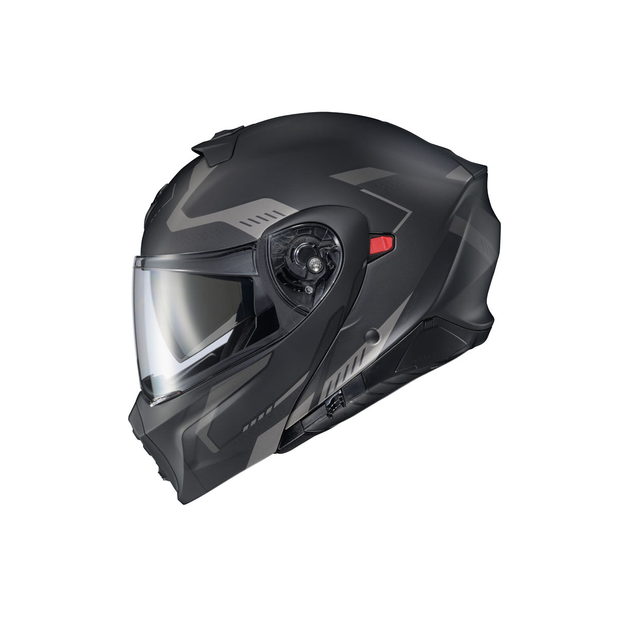 Scorpion EXO-Gt930 Transformer Hedron Helmet - Black/Grey/Hi-Viz