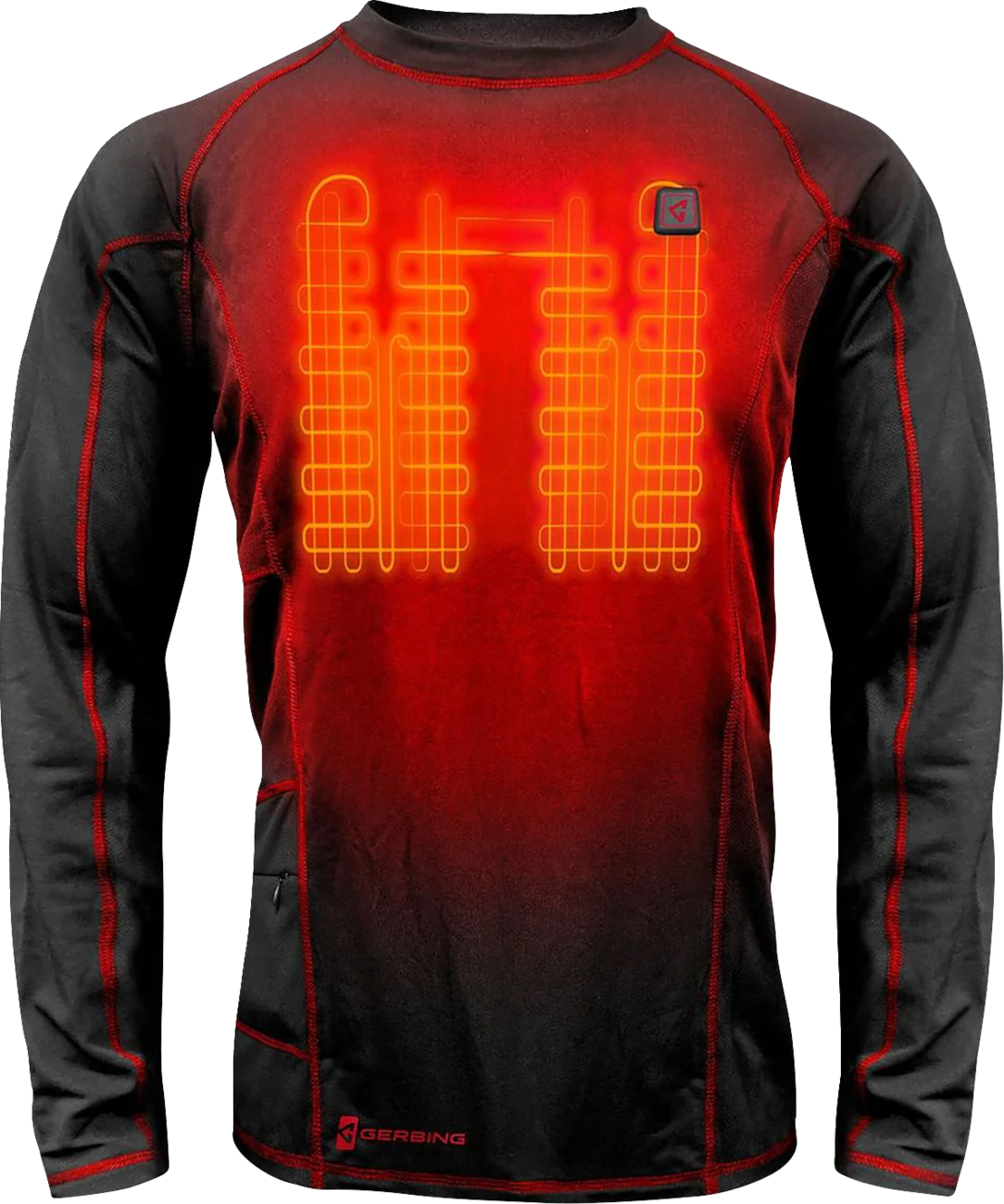 7V Heated Base Layer Shirt - Black