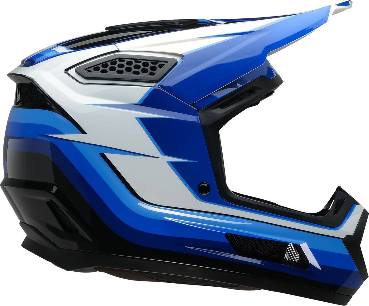 Z1R Dirt Maxx Vortex Helmet - Blue/White