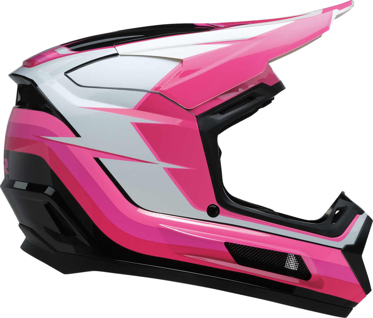 Z1R Youth Dirt Maxx Vortex Helmet - Pink/White
