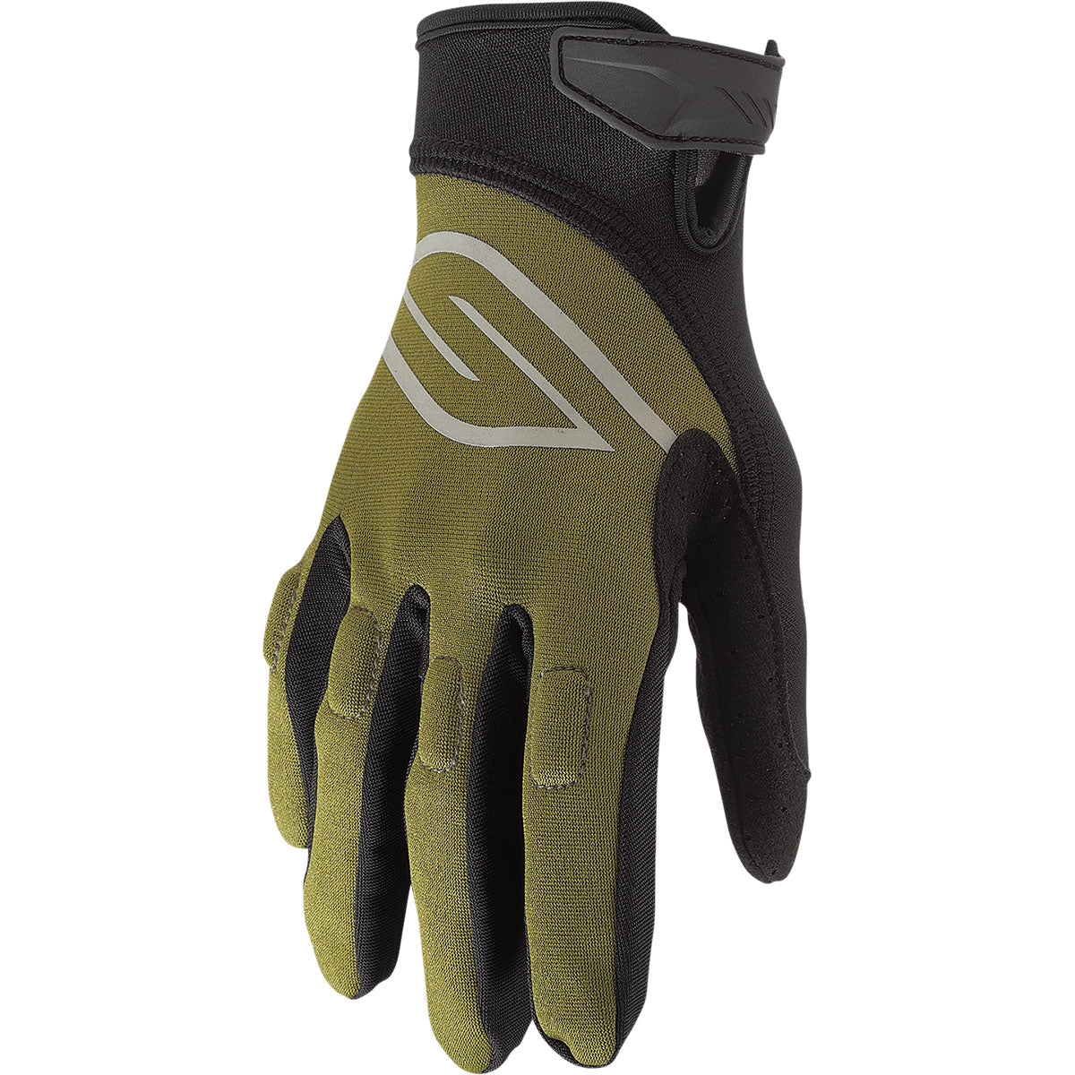 Slippery Circuit Gloves - Olive/Black